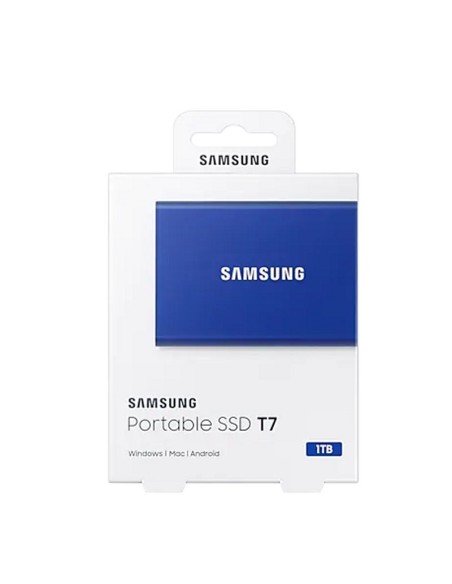 Samsung T7 SSD Externo 1TB NVMe USB 3'2 Azul