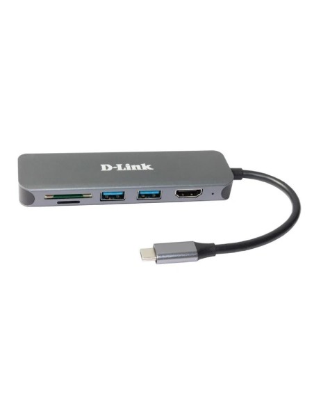 D-Link DUB-2327 6-in-1 USB-C Hub HDMI/CR/PD