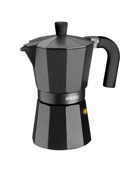 Cafetera Italiana Monix Noir M640006/ 6 Tazas/ Negra