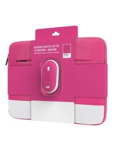 Celly Kit Sleeve Pantone + raton 15'6" Rosa