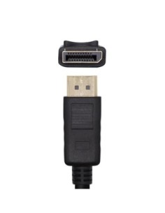 Aisens Cable DP V1.2 4K@60hz DP/M-DP/M negro 2.0m 2