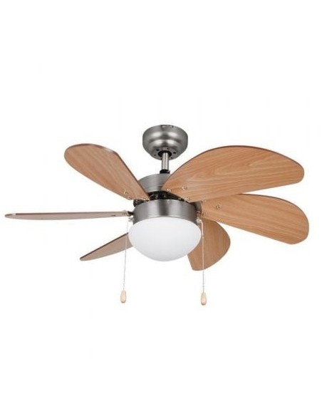 Ventilador de Techo Orbegozo CP 15075 N/ 50W/ 6 Aspas 80cm/ 3 velocidades