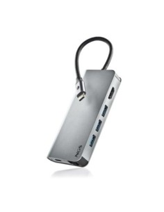 NGS Adaptador multipuerto USB-C  8 EN 1