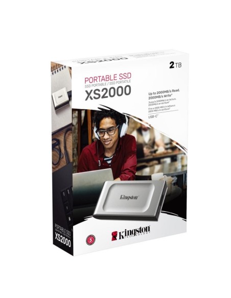 Kingston XS2000 Portable SSD 2Tb USB 3'2 tipo-C