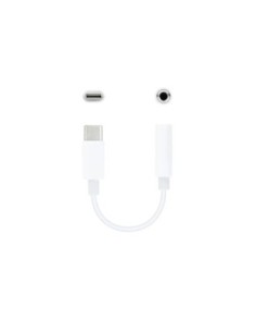Nanocable Adaptador Audio USB-C-M a Jack-H. Blanco 2