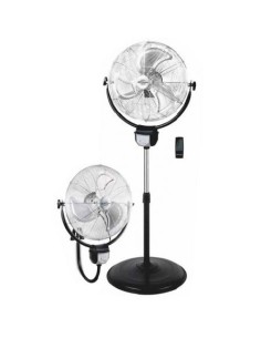 Ventilador 2 en 1 Orbegozo PWS 3050/ Pie/ Pared/ 120W/ Aspas 120cm/ 3 velocidades