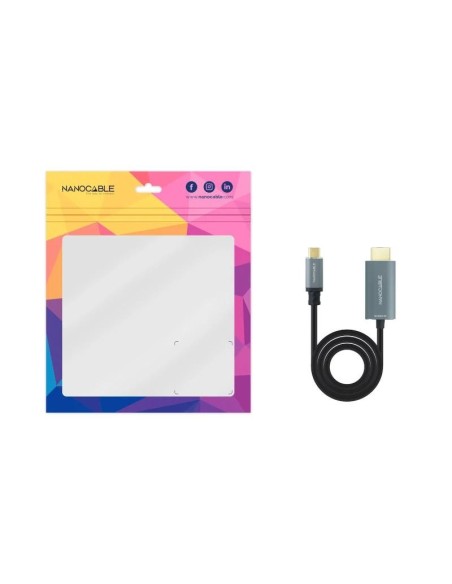 Nanocable Conversor USB-C a HDMI 2.1 8K@60HZ 1.8m