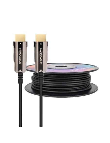 Nanocable Cable HDMI v2.0 AOC 4K@60HZ 18Gbp 40 m