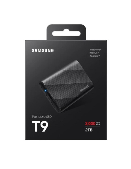 Samsung T9 SSD Externo 2TB USB 3'2 Gen 2x2 Black