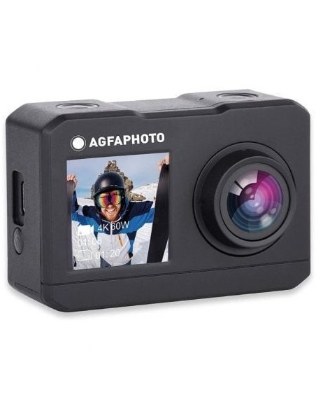 Cámara Digital Deportiva AgfaPhoto AC7000 2.7K/ 16MP/ Ángulo de visión 120º/ Gris