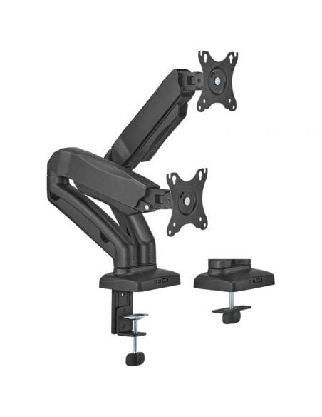Soporte para 2 Monitores o TV Aisens DT32TSR-221/ hasta 9kg