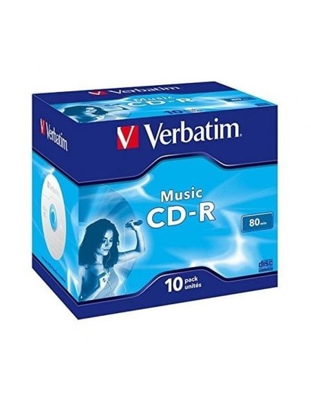 CD-R Verbatim Music 16X/ Caja-10uds
