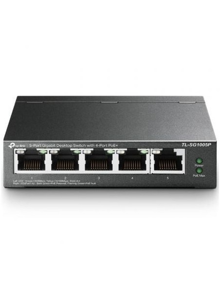 Switch TP-Link TL-SG1005P 5 Puertos/ RJ-45 10/100/1000 PoE