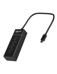 iggual Hub USB 30 tipo C x 4 puertos USB-A 30