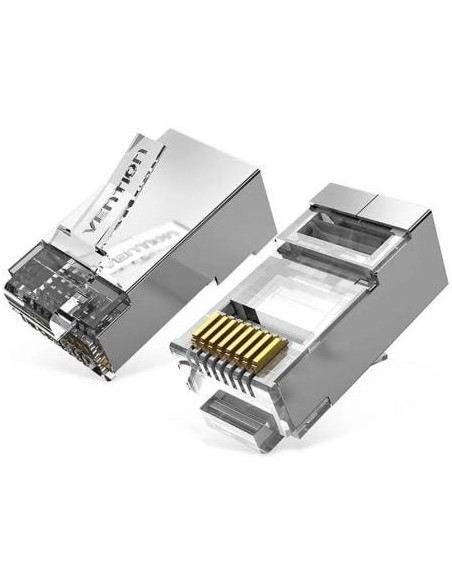 Conector RJ45 IDFR0-10/ Cat.6A FTP/ 10 uds