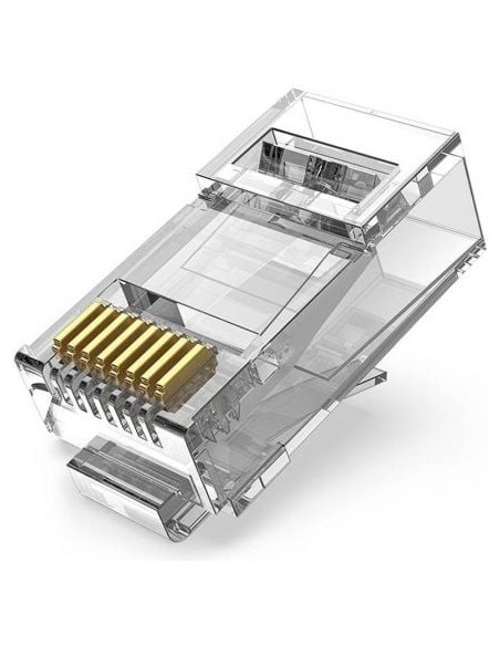 Conector RJ45 IDGR0-10/ Cat.6A UTP/ 10 uds