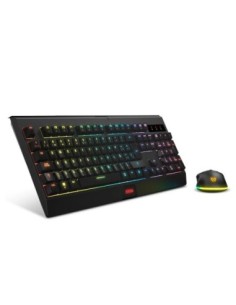 KROM KABALA    Kit Teclado y Ratón Wireless RGB SP