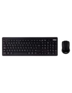 Nilox Teclado+raton NXKMWE0001 inalambrico Negro