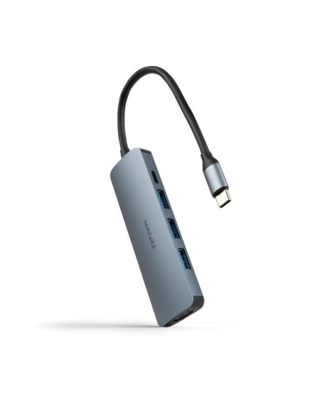 Nanocable Hub USB-C 3xUSB-A+HDMI+USB-C PD