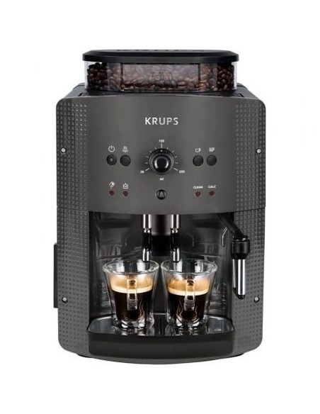 Cafetera Expreso Krups Essential/ 1450W/ 15 Bares/ Gris