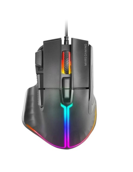 MARS GAMING RATÓN RGB,12800 DPI,ERGO REPOSAPU