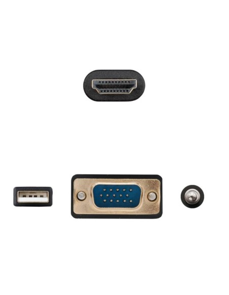 Nanocable Conversor VGA+Audio a HDMI M-M 1.8 m