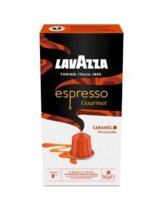Cápsula Lavazza Espresso Gourmet Caramel para cafeteras Nespresso/ Caja de 10