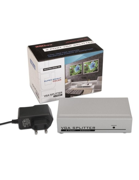 Nanocable Multiplexor VGA para 2 monitores