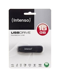 Intenso 3502470 Lápiz USB 2'0 Rainbow 16GB Negro 2