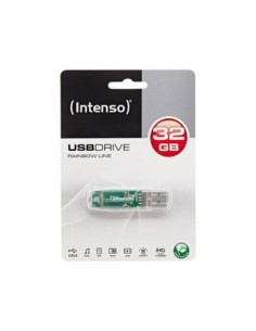 Intenso 3502480 Lápiz USB 2'0 Rainbow 32GB Transp