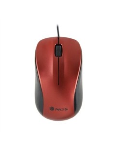 NGS Ratón Óptico WIRED RED