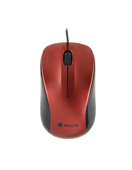 NGS Ratón Óptico WIRED RED