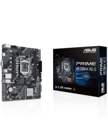 Placa Base Asus Prime H510M-K R2.0 Socket 1200/ Micro ATX