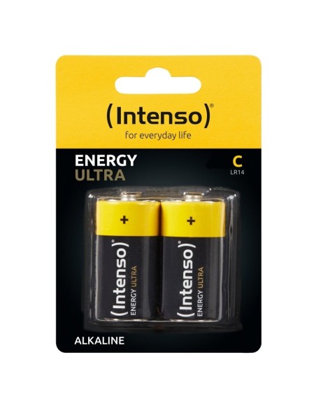 Intenso Pila Alcalina energy ultra CLR14 Pack-2