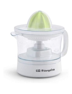 EXPRIMIDOR ORBEGOZO EP 1510 - 25W - CAPACIDAD 0.5L - INCLUYE 2 CONOS - ROTACIÓN BIDIRECCIONAL - ACCESORIOS LAVABLES EN LAVAVAJILLAS