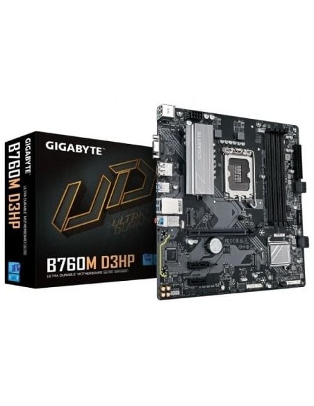 Placa Base Gigabyte B760M D3HP Socket 1700/ Micro ATX