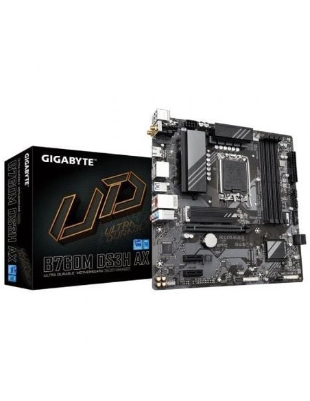 Placa Base Gigabyte B760M DS3H AX Socket 1700/ Micro ATX