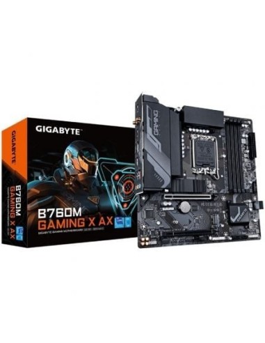 Placa Base Gigabyte B760M GAMING X AX Socket 1700/ Micro ATX