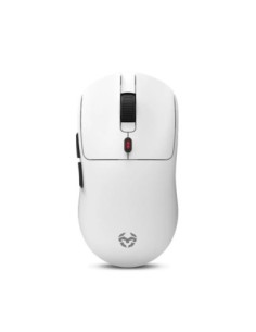KROM KLEVER Raton gaming superligero wireless Blco