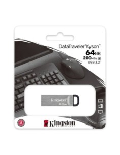 Kingston DataTraveler DTKN 64GB USB 3'2 Gen1 Plata 2