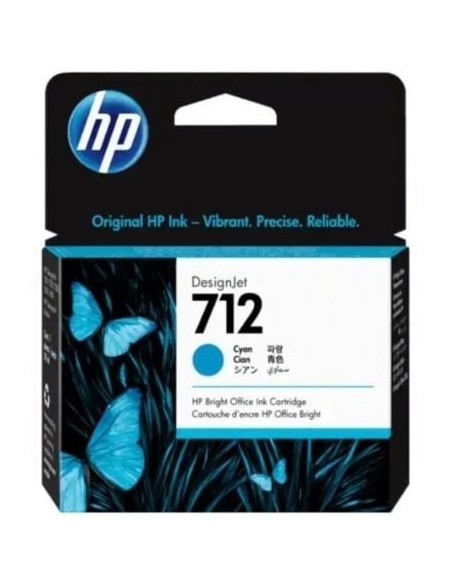 Cartucho de Tinta Original HP nº712/ Cian