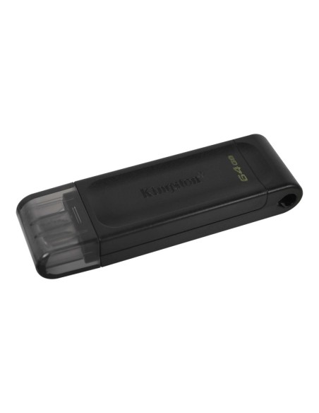 Kingston DataTraveler DT70 64GB USB C 3'2  Negro