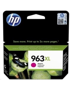 Cartucho de Tinta Original HP nº963 XL Alta Capacidad/ Magenta