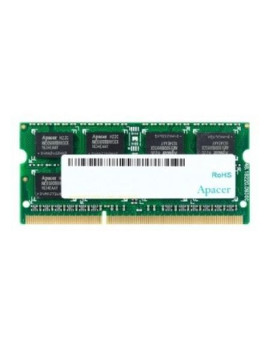 Memoria RAM Apacer 4GB/ DDR3/ 1600MHz/ 1.5V/ CL11/ SODIMM