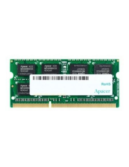 Memoria RAM Apacer 4GB/ DDR3/ 1600MHz/ 1.5V/ CL11/ SODIMM