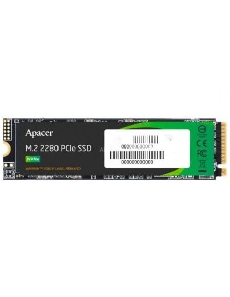 Disco SSD Apacer AS2280P4X 1TB/ M.2 2280 PCIe/ Full Capacity