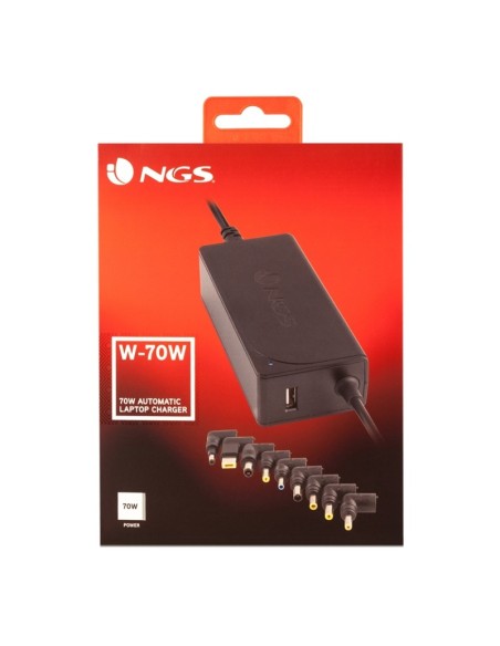 NGS Cargador Portatil Sliml W-70