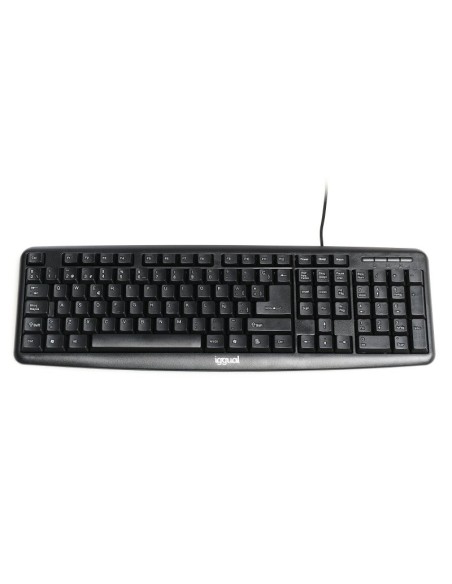 iggual Teclado estándar CK-BASIC-105T negro