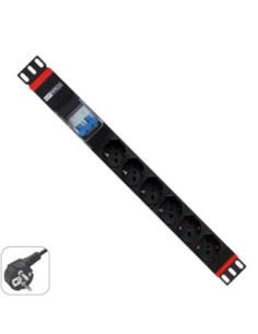 WP Regleta 19" 6 Tomas Schuko