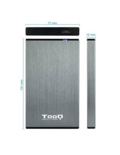 Tooq TQE-2527G Caja HDD 2'5" USB 3'1 Gen1/USB 3'0 2